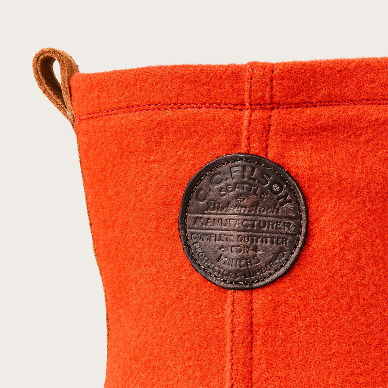 Birkenstock x filson lahti - regular par Filson | Flame mink (Orange)