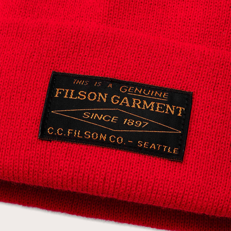 Ballard watch cap par Filson | Red (Red)