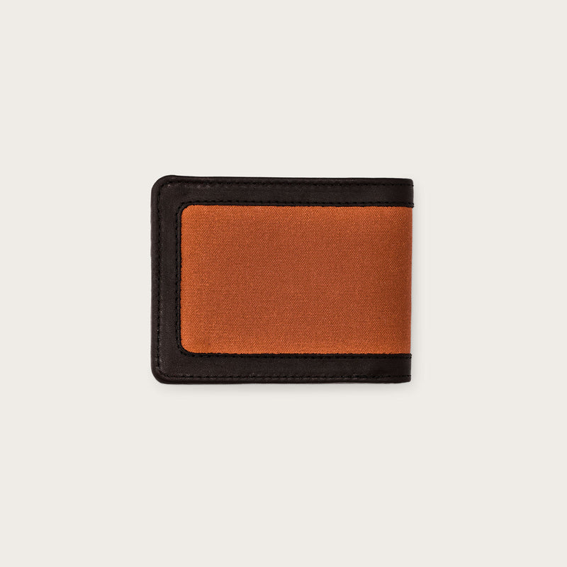 Tin cloth outfitter wallet di Filson | Rust (Red)