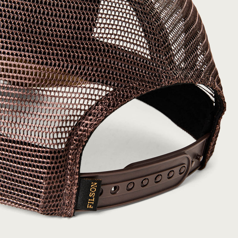 Logger mesh cap par Filson | Wheat / wood (Brown)