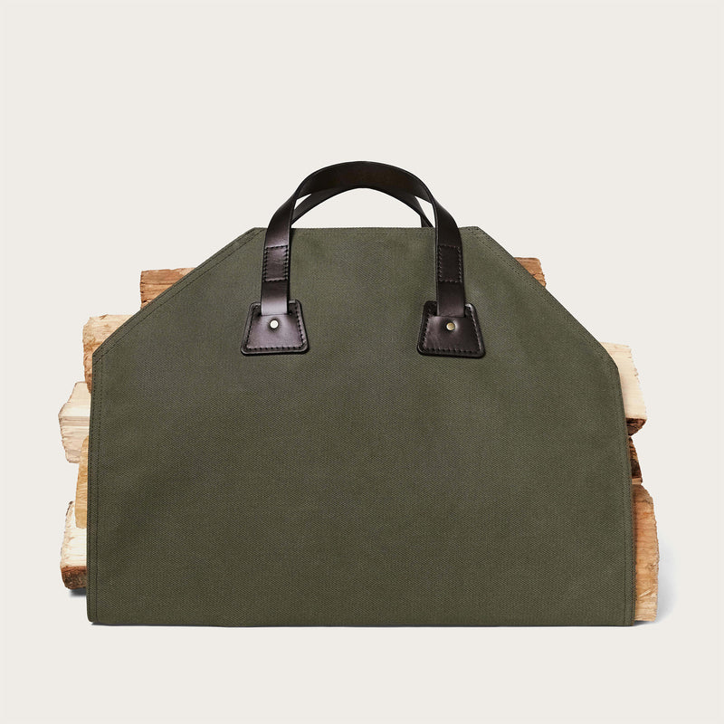 Rugged twill log carrier par Filson | Otter green (Green)