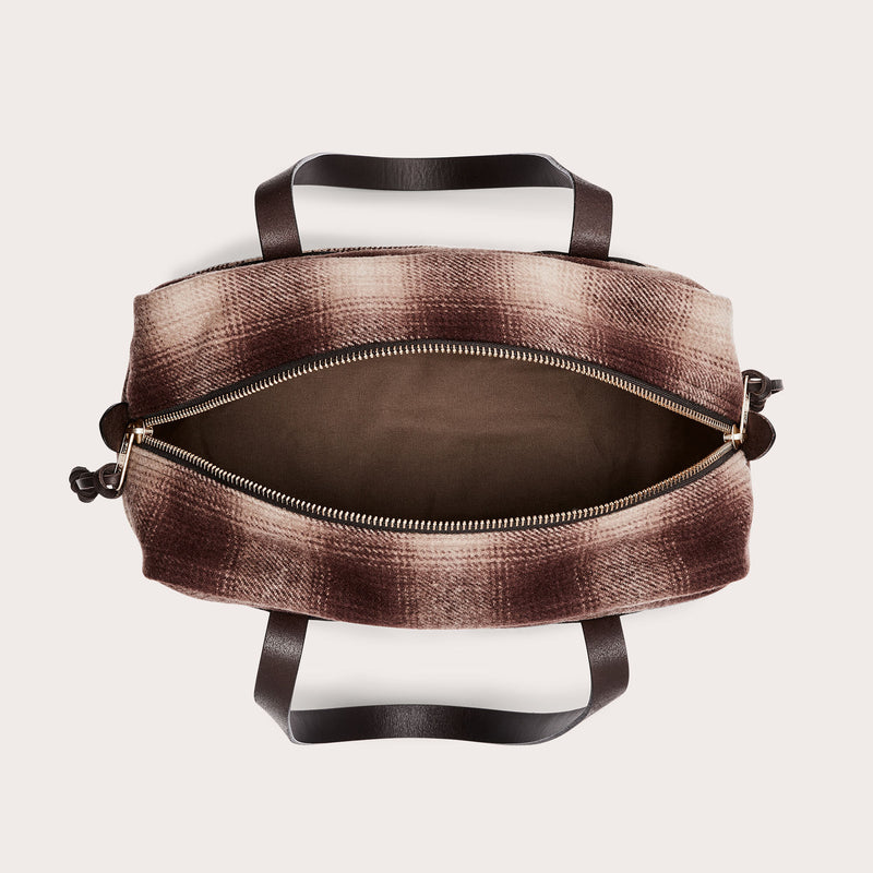 Mackinaw wool zipper tote bag di Filson | Brown tan ombr (Brown)