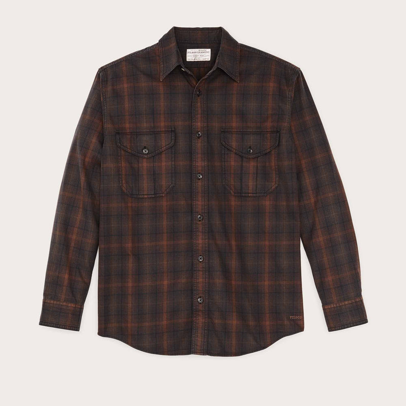 Lightweight alaskan guide shirt par Filson | Rust brown (Brown)