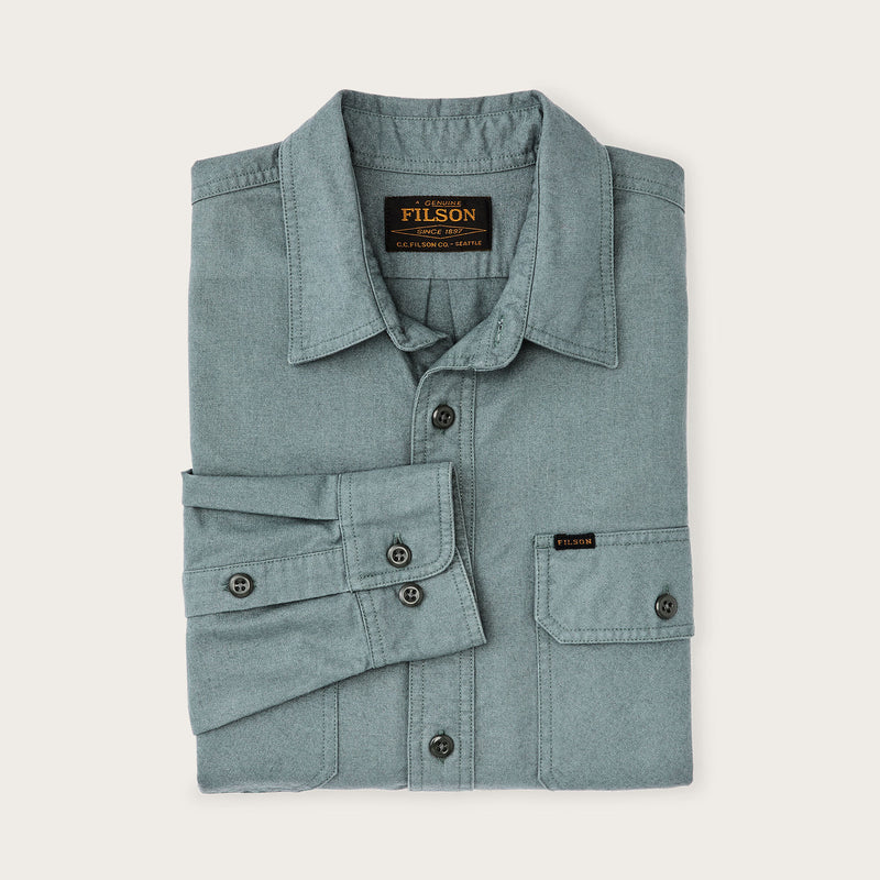 Field flannel shirt von Filson | Balsam green (Blue)
