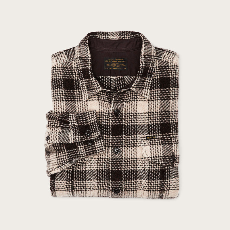 Northwest wool shirt di Filson | Cream brown p (Brown)