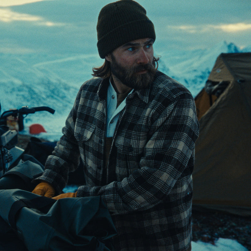 Northwest wool shirt di Filson | Cream brown p (Brown)