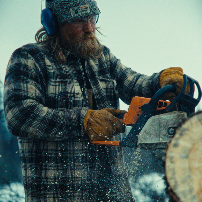 Northwest wool shirt di Filson | Cream brown p (Brown)