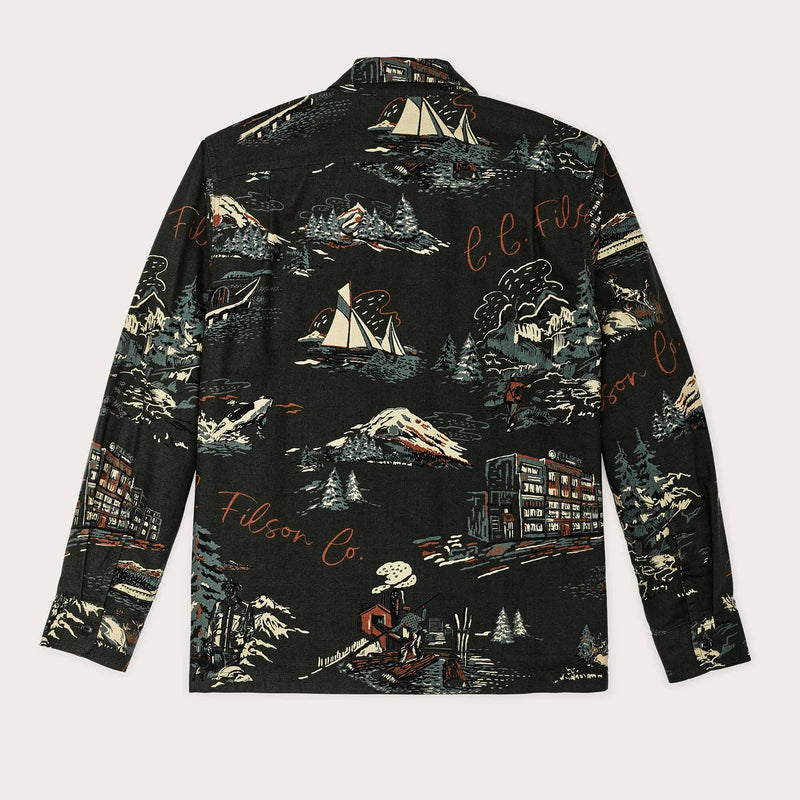 Elk heights camp shirt di Filson | Green northwest (Multicolour)