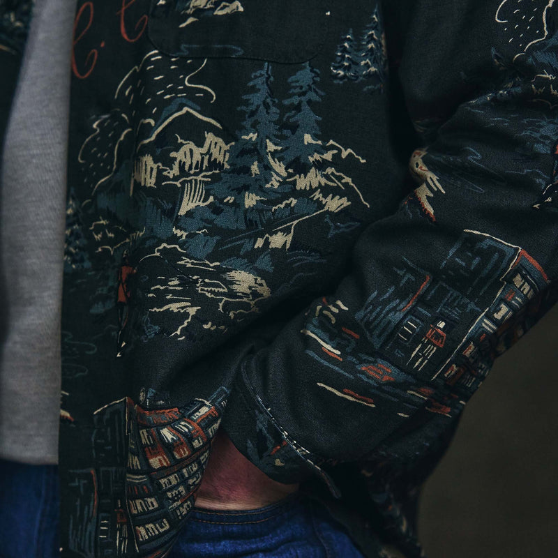 Elk heights camp shirt di Filson | Green northwest (Multicolour)