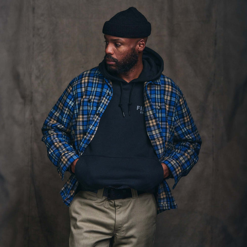 Elk heights camp shirt di Filson | Blue black (Blue)