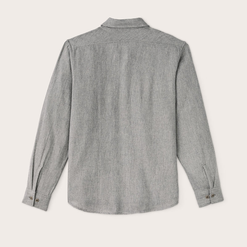 The rangeland flannel shirt by Filson | Light heather gray (Grey)