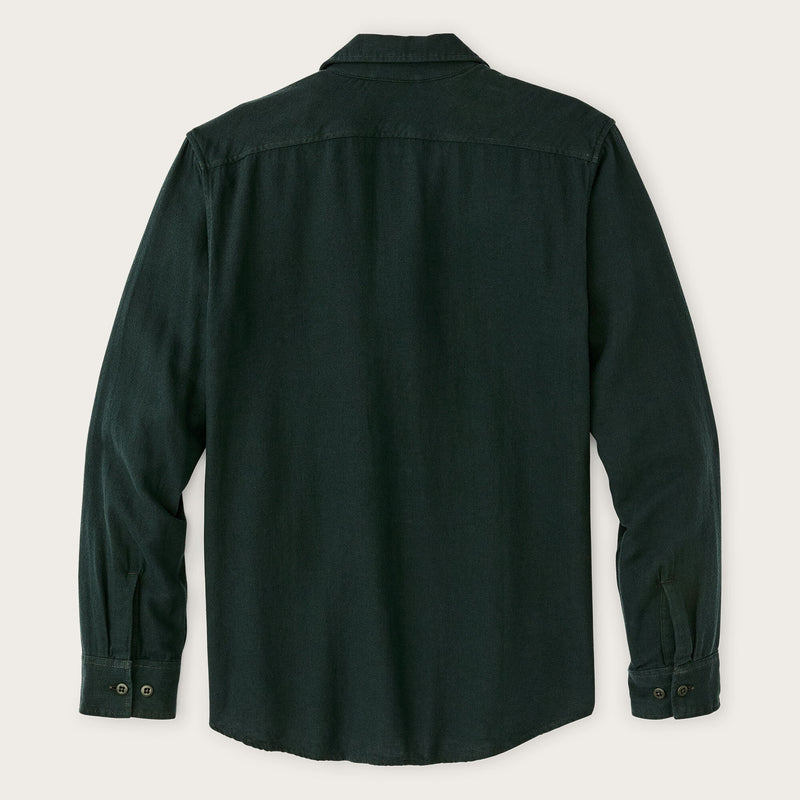 Camicia di flanella rangeland di Filson | Forest green (Green)