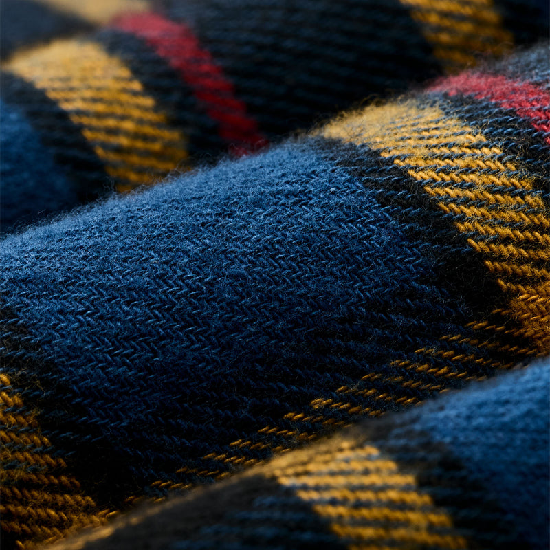 Camicia di flanella rangeland di Filson | Blue / yellow / multi plaid (Blue)