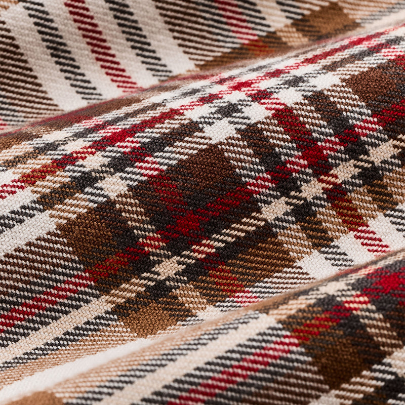 Camicia di flanella rangeland di Filson | Red / brown plaid (Red)