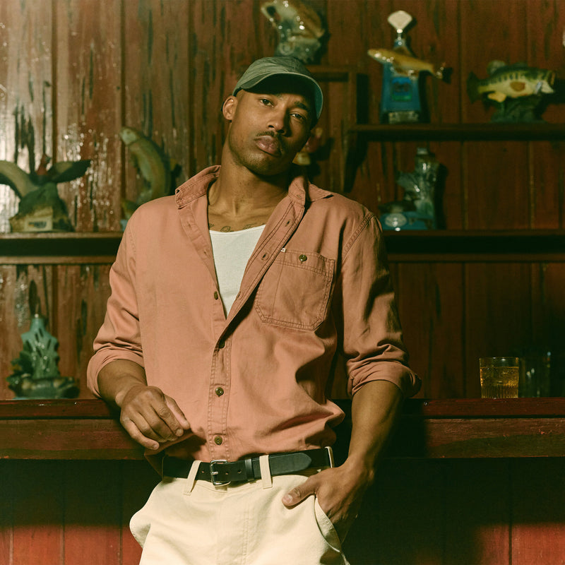 Shipwright fine twill shirt von Filson | Sunburn (Pink)