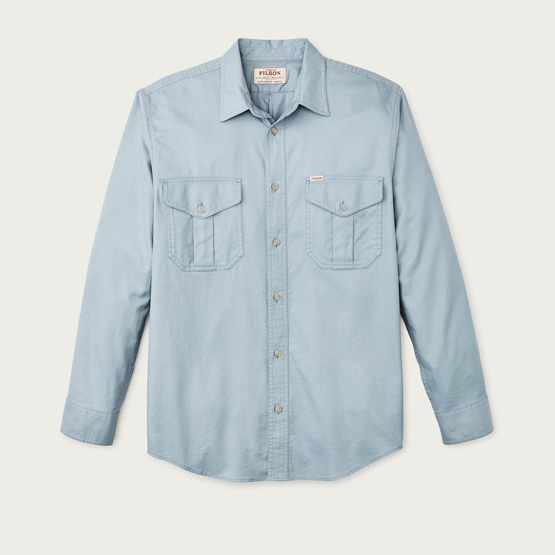 Lightweight alaskan guide shirt par Filson | Dust blue (Blue)