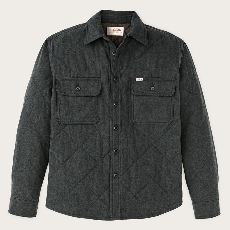 Insulated flannel shirt by Filson | Charcoal (Gray)