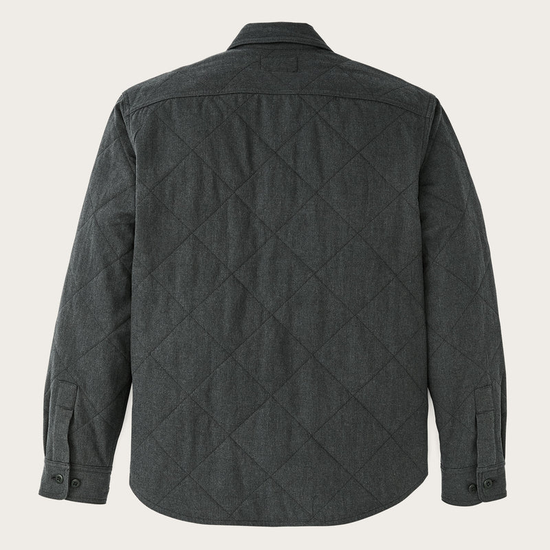 Insulated flannel shirt by Filson | Charcoal (Gray)