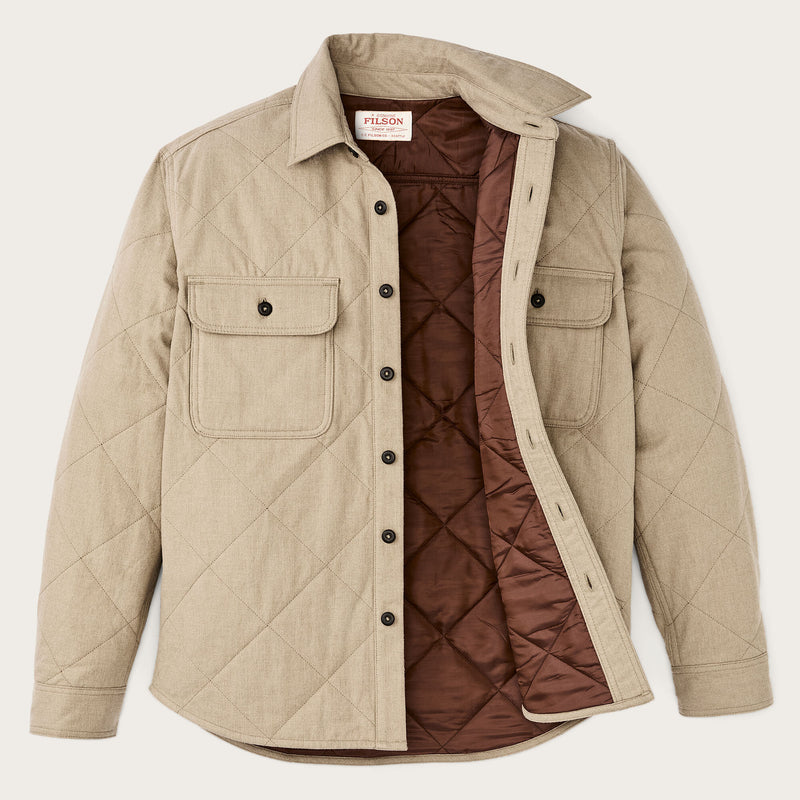 Insulated flannel shirt von Filson | Warm khaki (Beige)