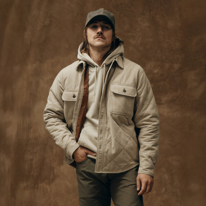 Insulated flannel shirt von Filson | Warm khaki (Beige)