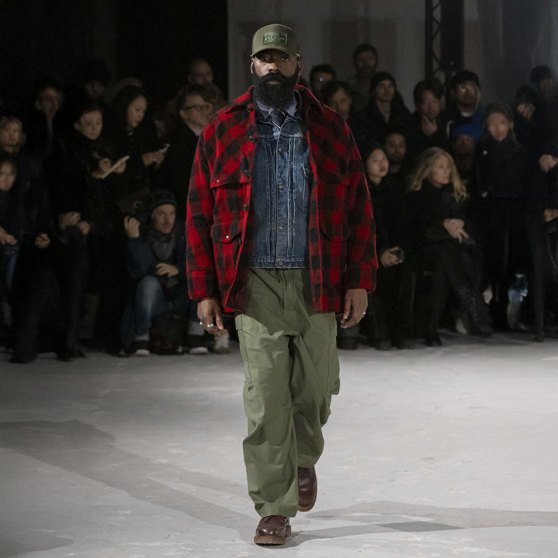 Filson x junya watanabe wool shirt von Filson | Red / black (Red)