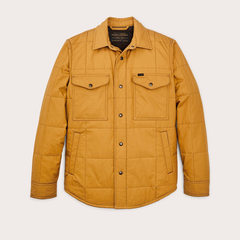 Cover cloth quilted jac-shirt di Filson | Yellow ochre (Yellow)