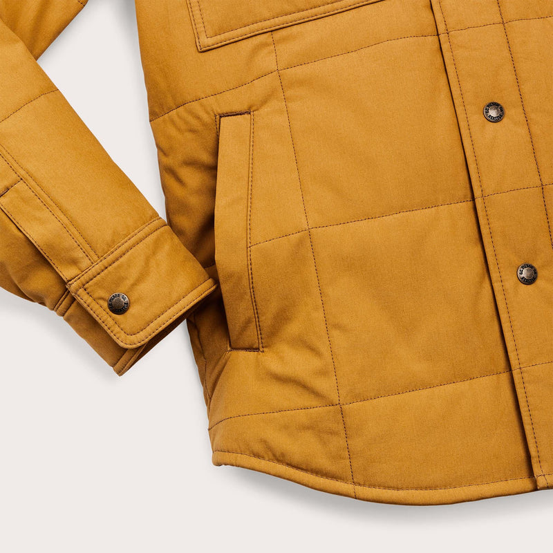 Cover cloth quilted jac-shirt di Filson | Yellow ochre (Yellow)