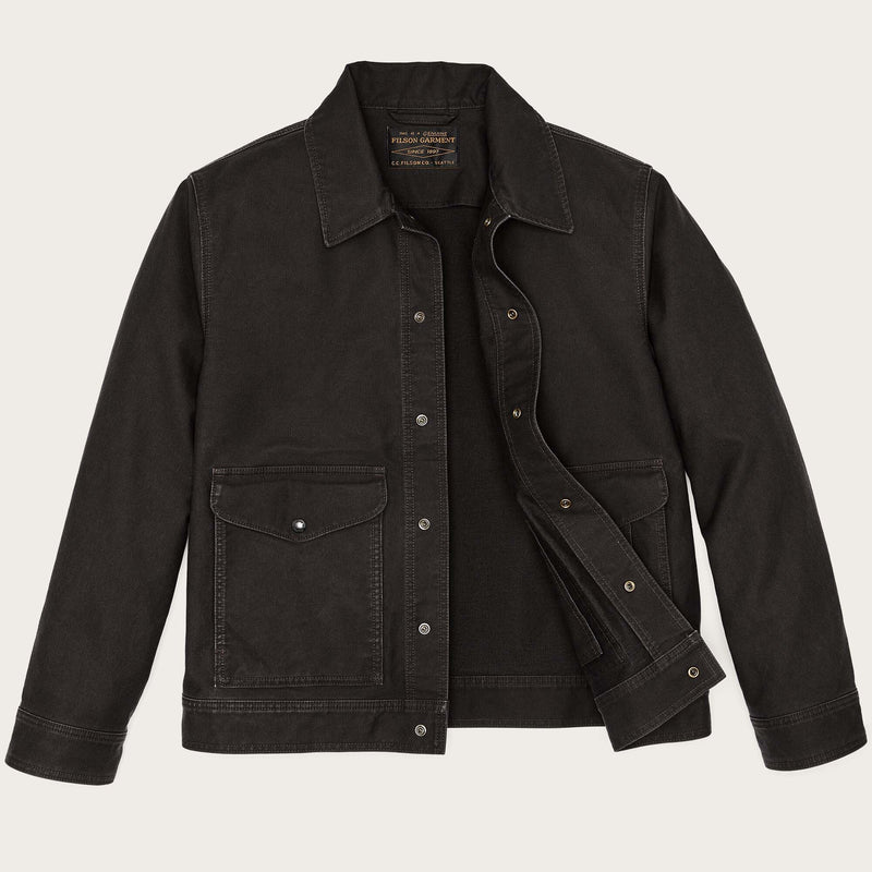 Jungle cloth work jacket by Filson | Cinder (Grey)