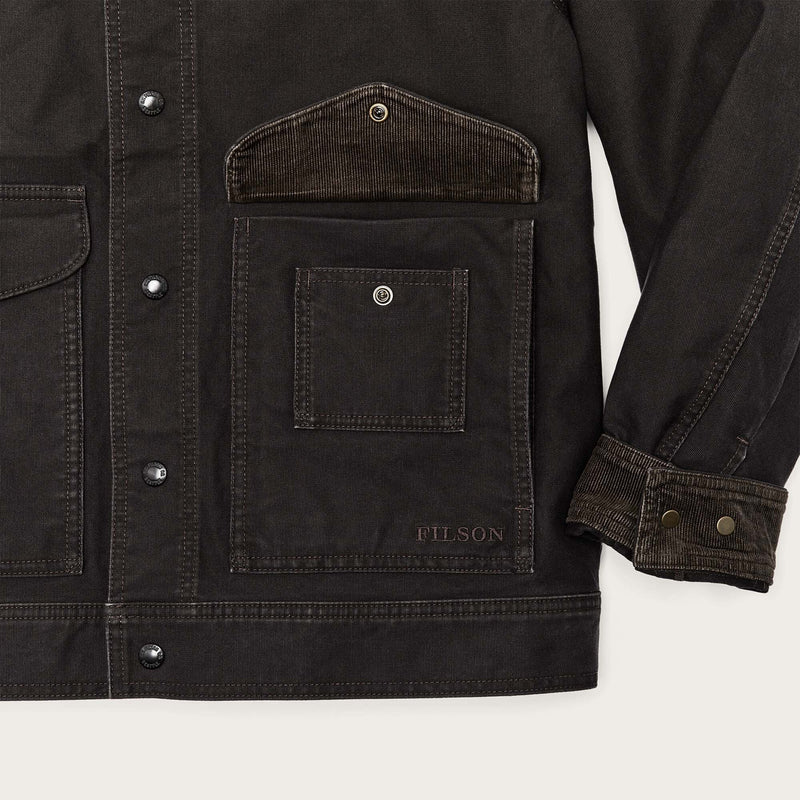 Jungle cloth work jacket by Filson | Cinder (Grey)