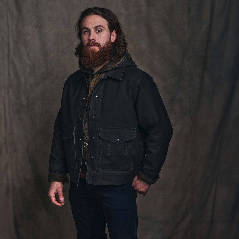 Jungle cloth work jacket by Filson | Cinder (Grey)
