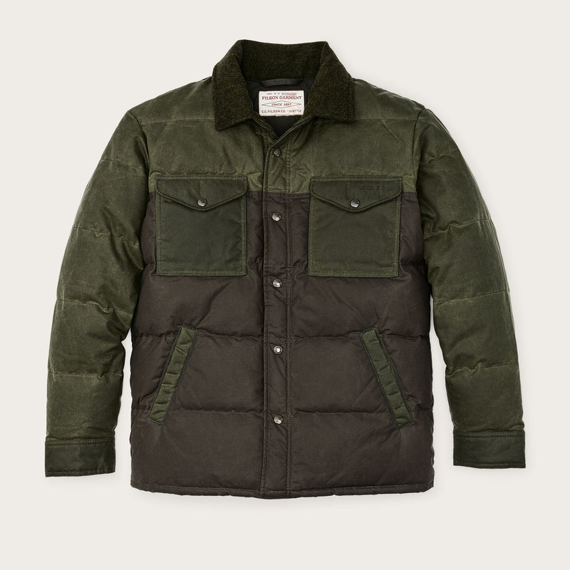 Down jac-shirt par Filson | Otter green (Green)