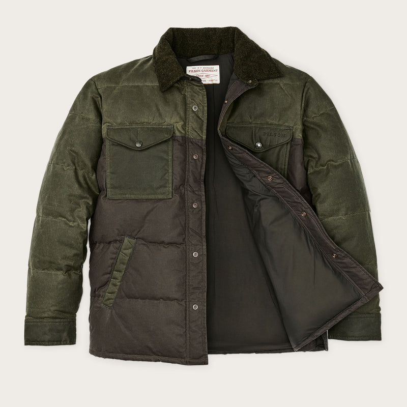 Down jac-shirt par Filson | Otter green (Green)