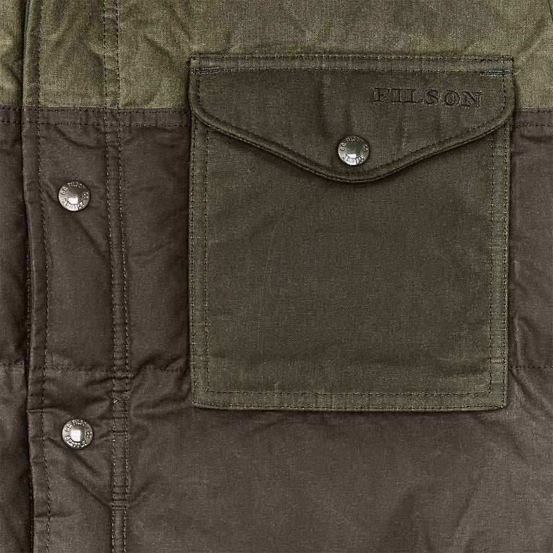 Down jac-shirt par Filson | Otter green (Green)