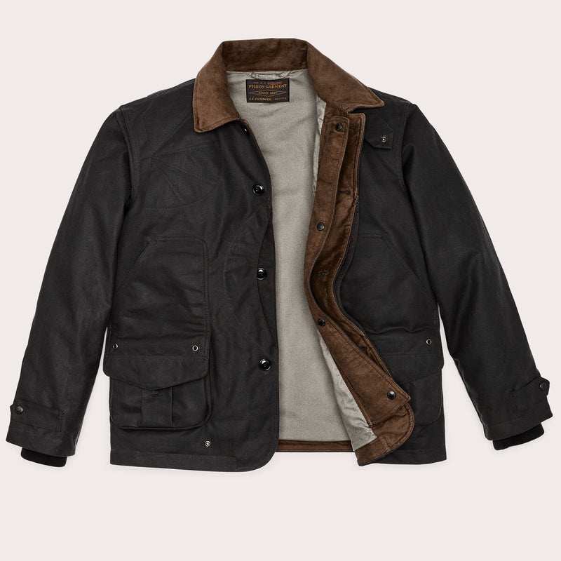 Tin cloth hunting jacket von Filson | Cinder (Grey)