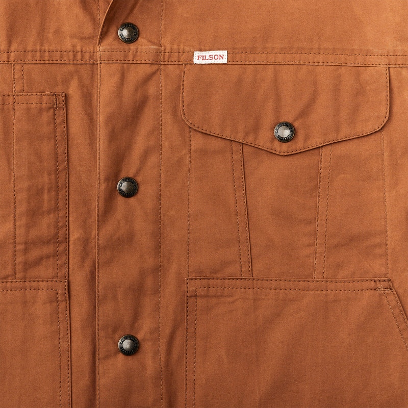 Ranger short cruiser jacket by Filson | Bourbon (Orange)