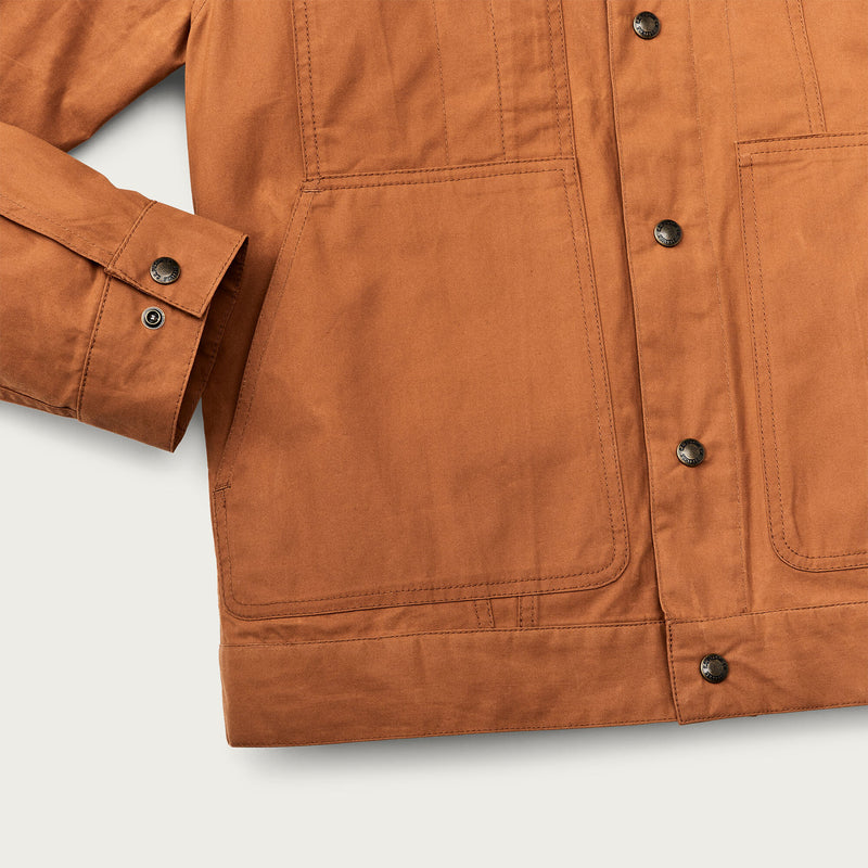 Ranger short cruiser jacket by Filson | Bourbon (Orange)