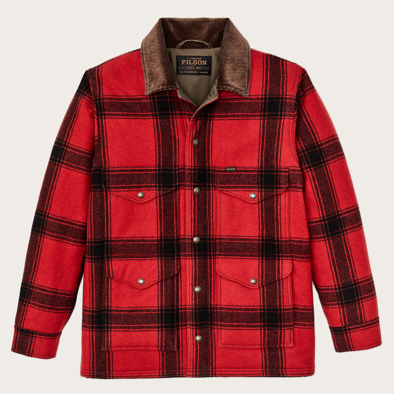 Spokane insulated cruiser von Filson | Red / black windowpa (Red)