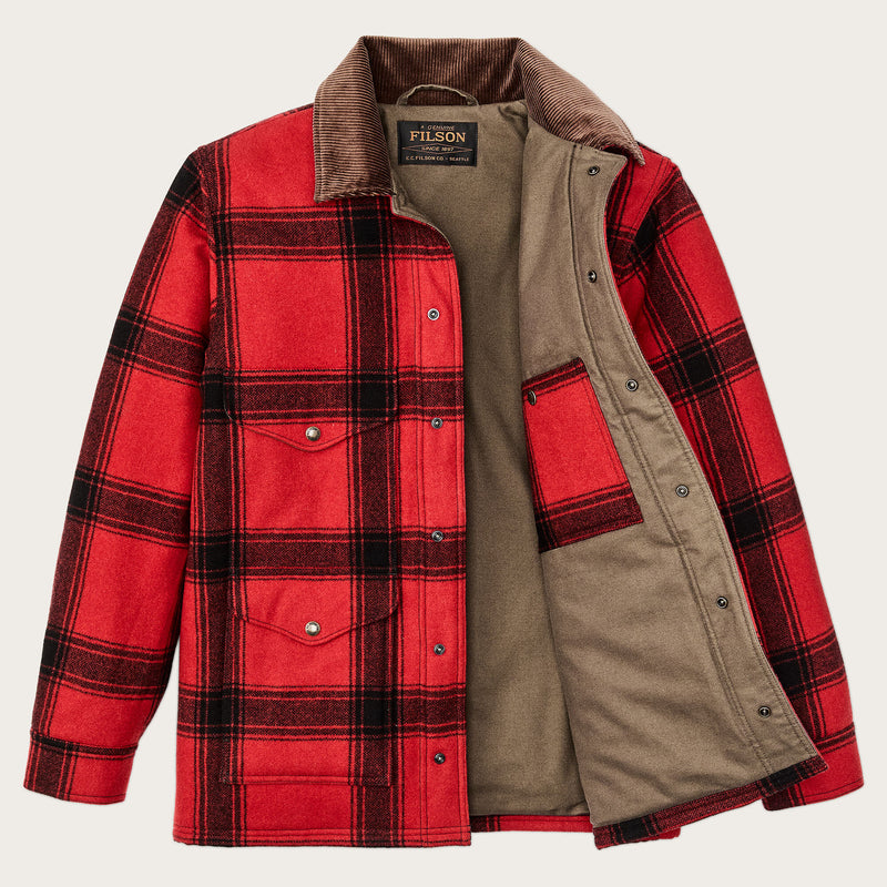 Spokane insulated cruiser von Filson | Red / black windowpa (Red)