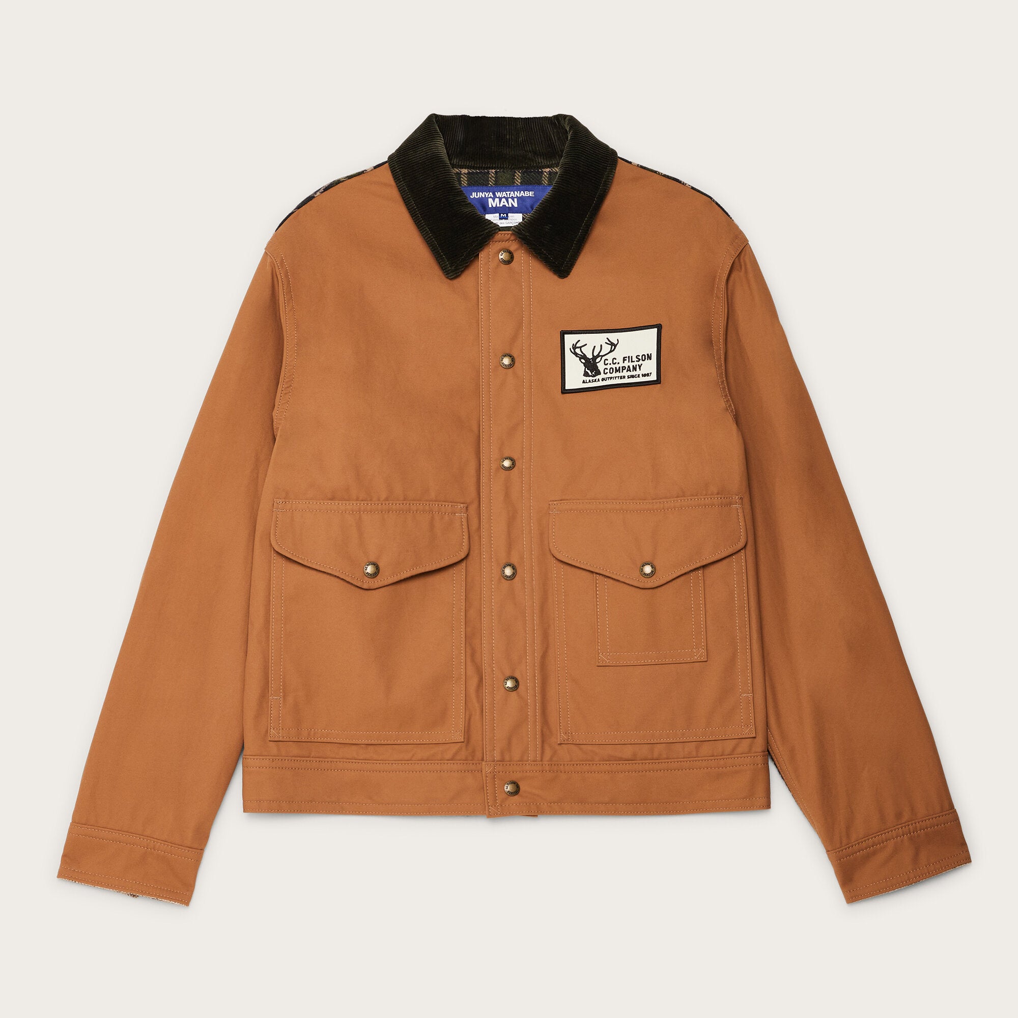 ジャケット・アウター junya watanabe man FILSON WORK JACKET Filson x junya watanabe work jacket by Filson | Beige / navy green