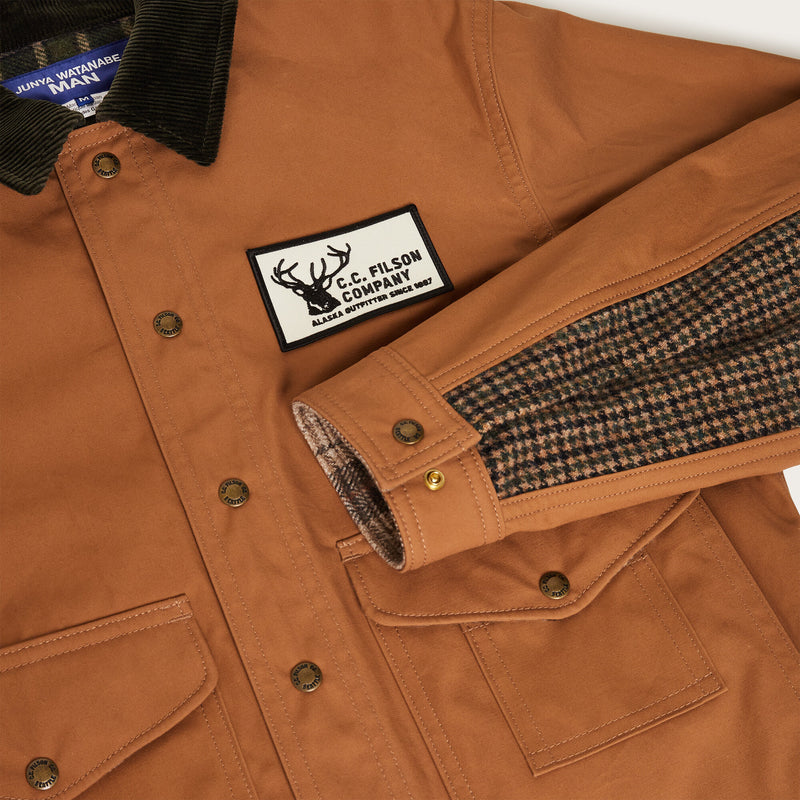 Filson x junya watanabe work jacket von Filson | Beige / navy green (Beige)