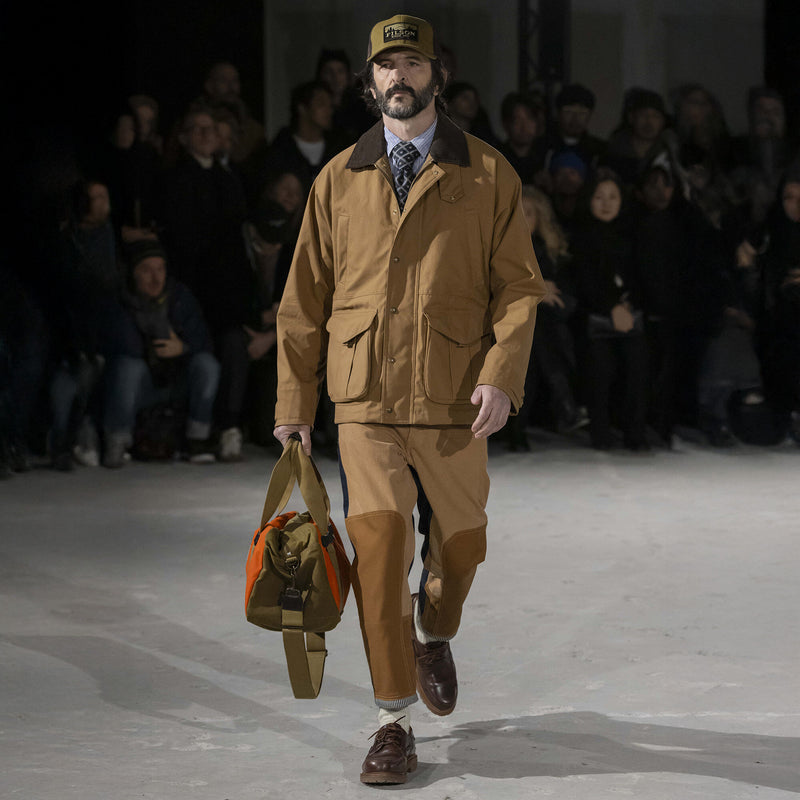 Filson x junya watanabe cotton cruiser von Filson | Beige / red black (Brown)