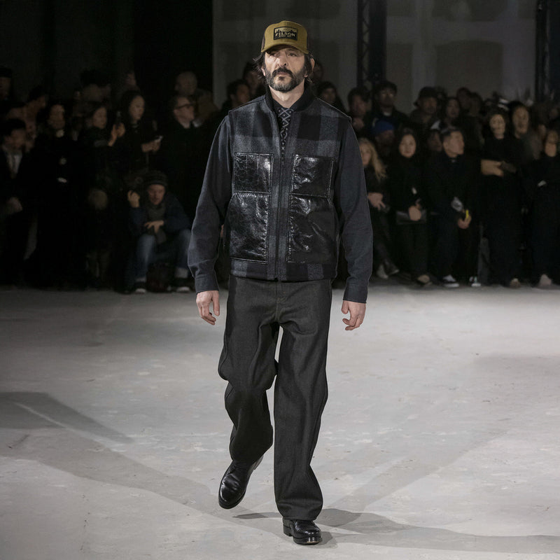 Filson x junya watanabe wool vest von Filson | Grey / black black (Black)