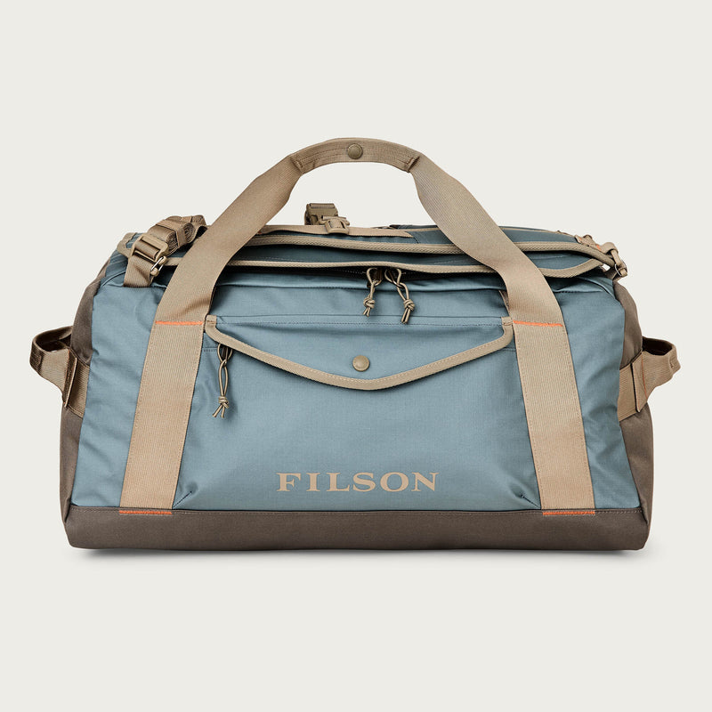 All-weather 50l duffle par Filson | Slate / canteen / covert (Blue)