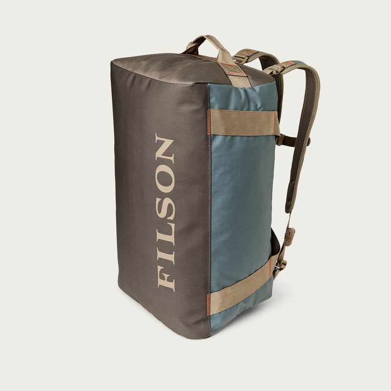 All-weather 50l duffle par Filson | Slate / canteen / covert (Blue)