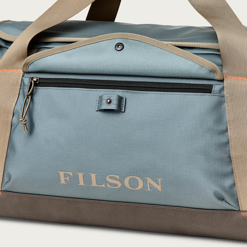 All-weather 50l duffle par Filson | Slate / canteen / covert (Blue)
