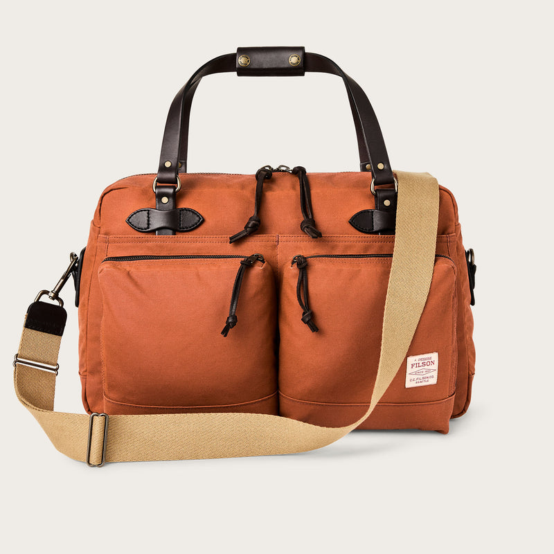 48 hour duffle bag von Filson | Rust (Red)