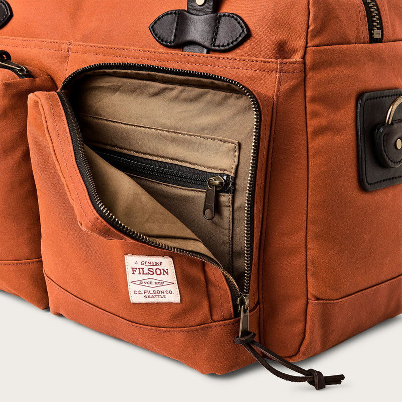 48 hour duffle bag von Filson | Rust (Red)