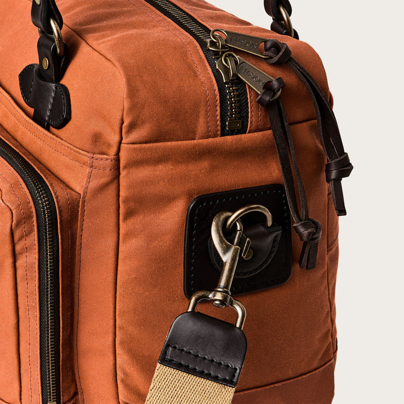 48 hour duffle bag von Filson | Rust (Red)