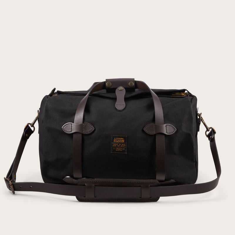 Small rugged twill duffle par Filson | Black (Black)
