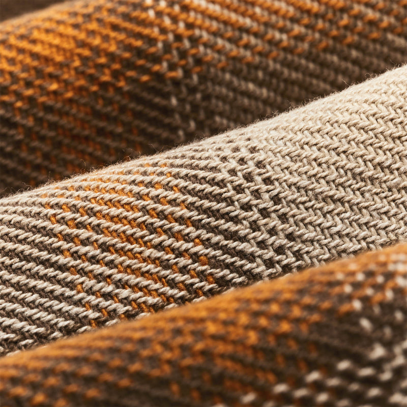 Deer island jac-shirt par Filson | Orange / brown shadow plaid (Orange)